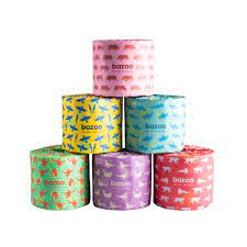 Bazoo Luxury 100% Bamboo Toilet Paper