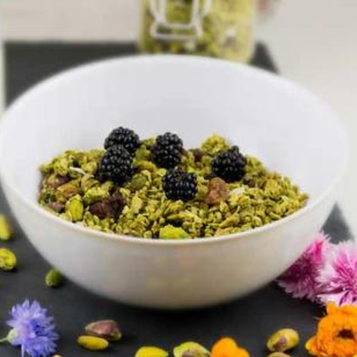 Earth Rainbow Granola Matcha Gold 100g