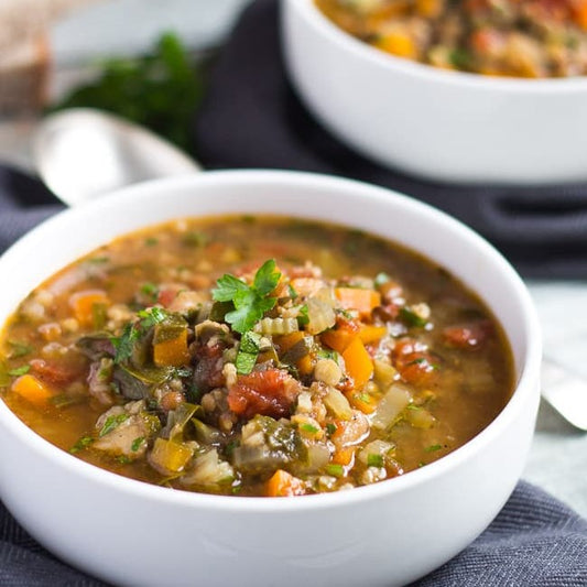 Slow Cooker Vegetable Soup