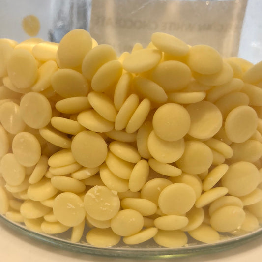 White Chocolate Drops - White 100g