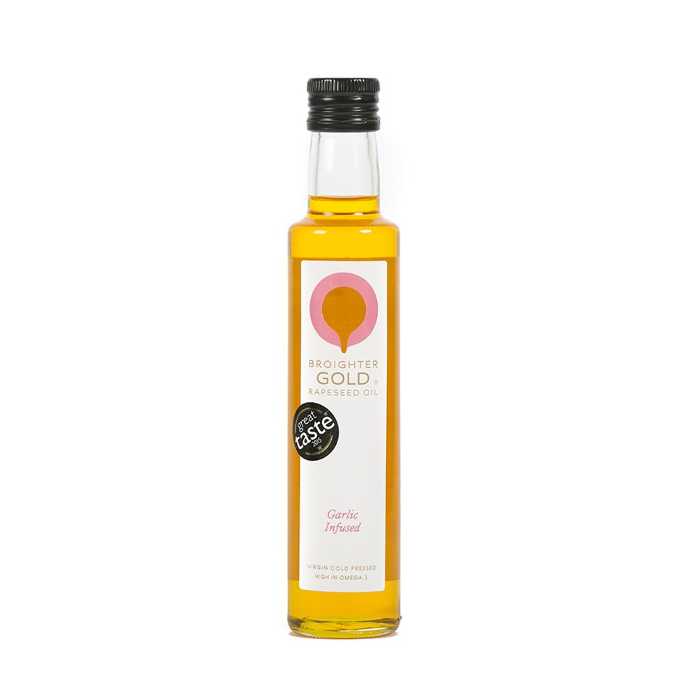 Broighter Gold Rapeseed Oil - Garlic Infused 250ml